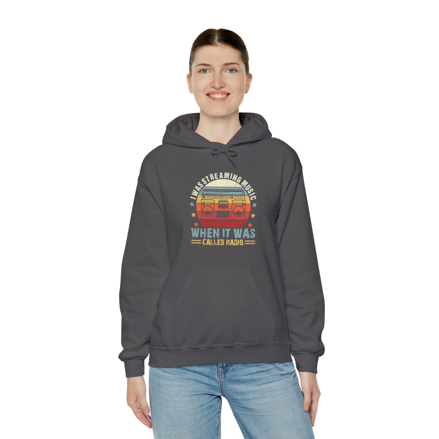 I was Streaming Music Unisex Hoodie