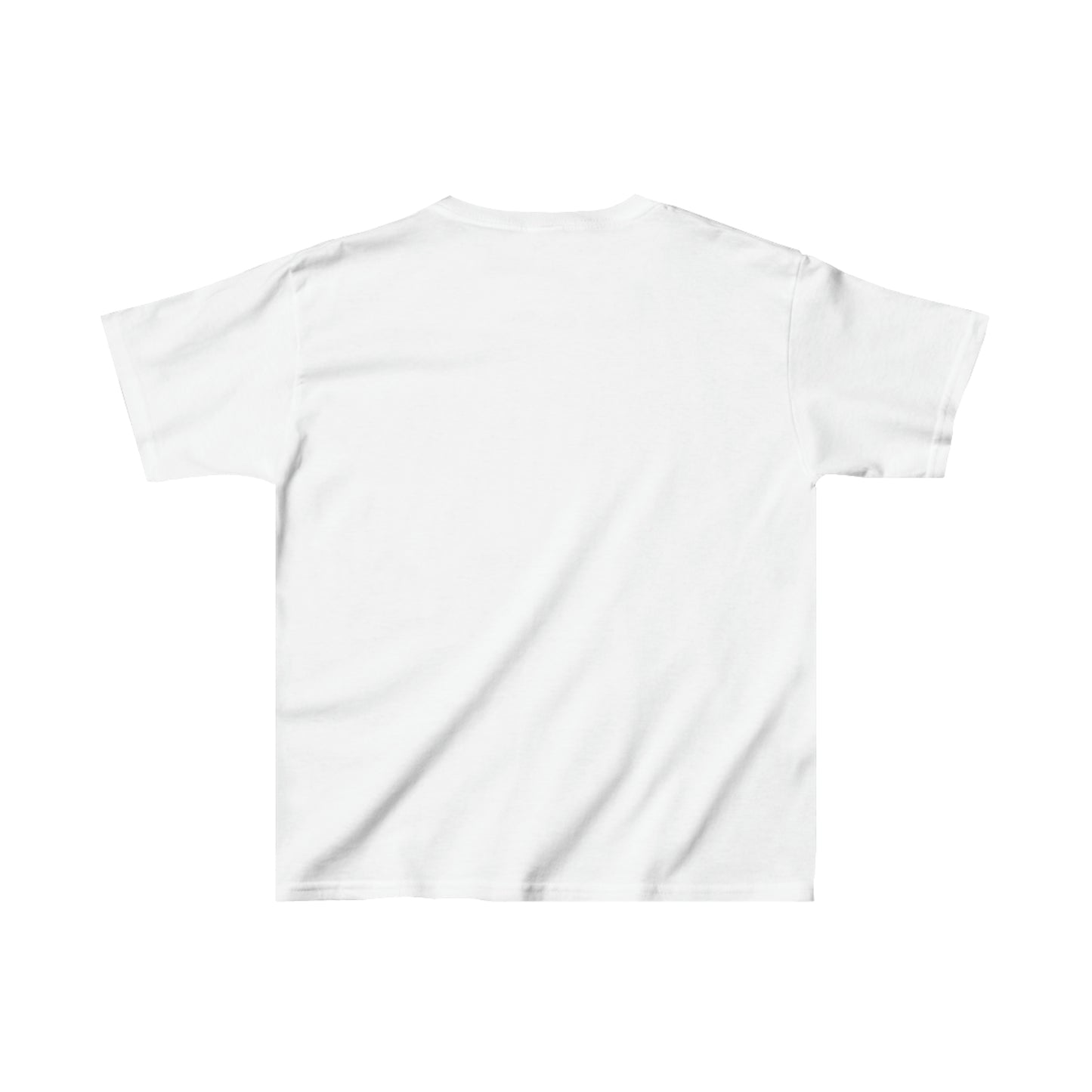 Kids White Ghosted Heavy Cotton™ Tee