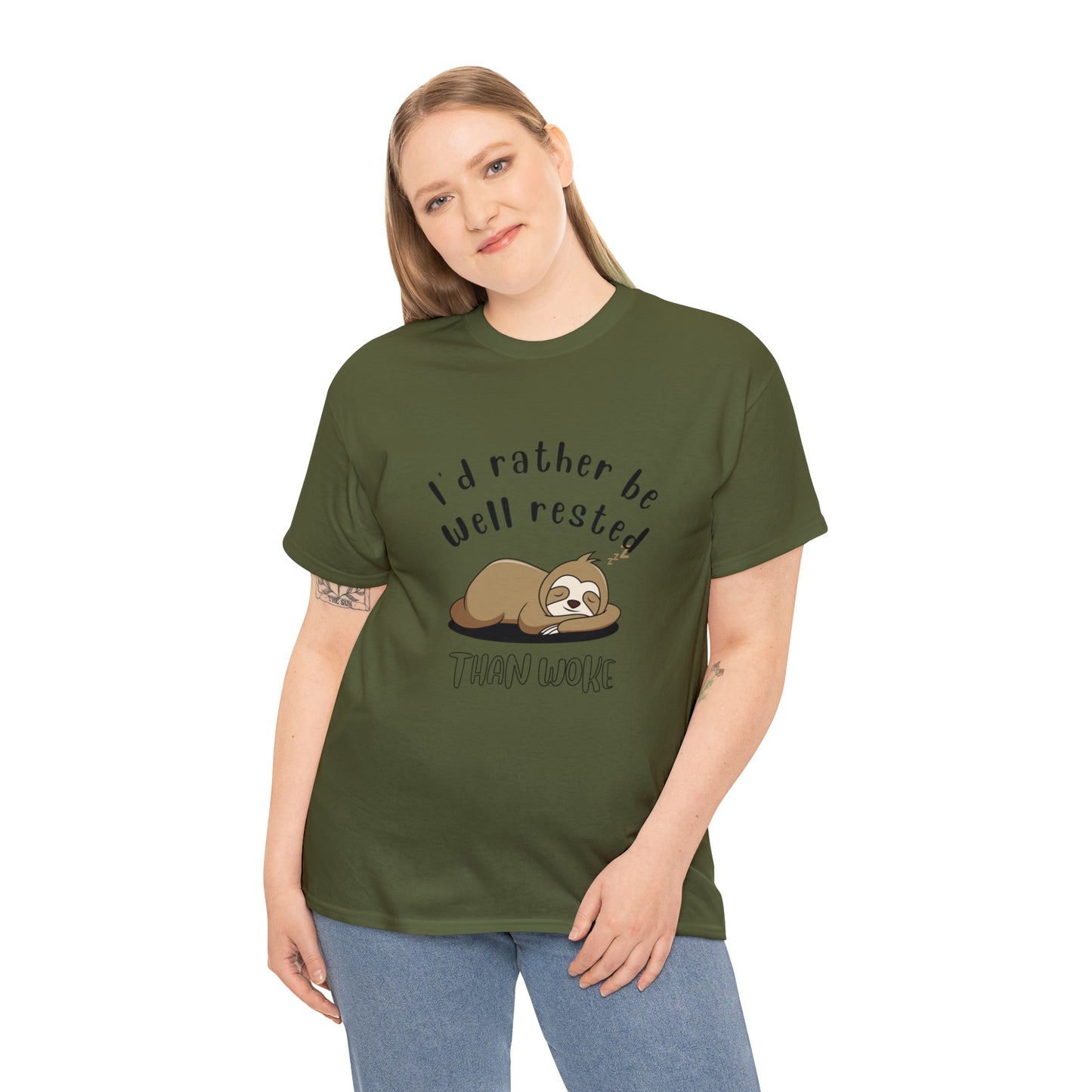 Well Rested Sloth Unisex T-shirt