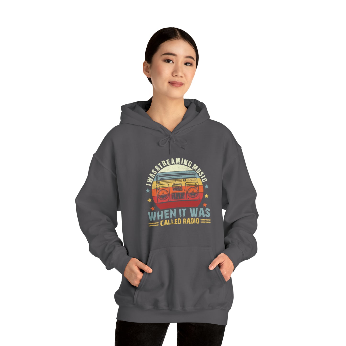 I was Streaming Music Unisex Hoodie