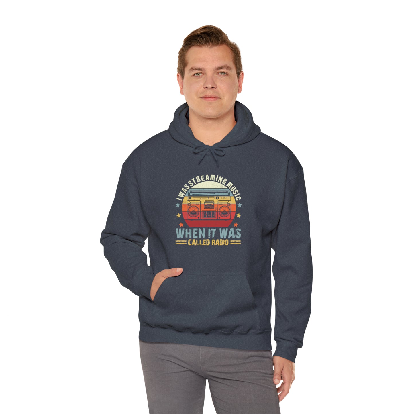 I was Streaming Music Unisex Hoodie