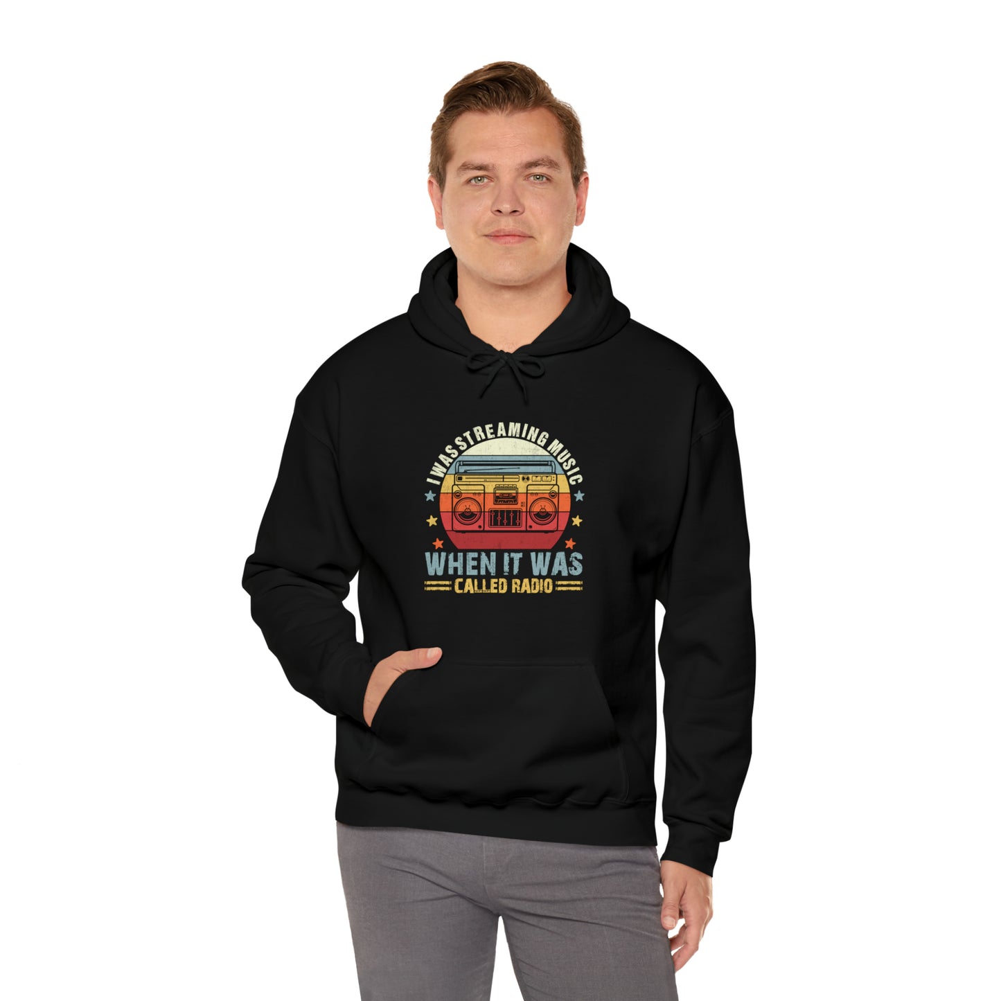 I was Streaming Music Unisex Hoodie