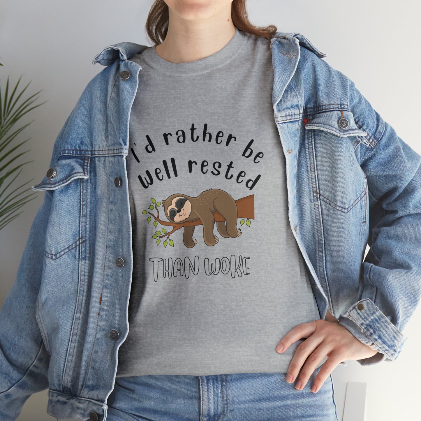 I'd Rather Be Well Rested Unisex T-shirt