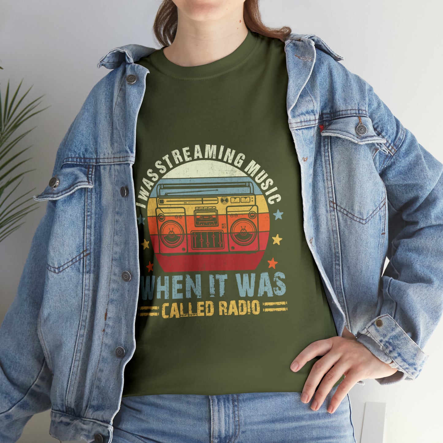 I was Streaming Music Unisex T-shirt