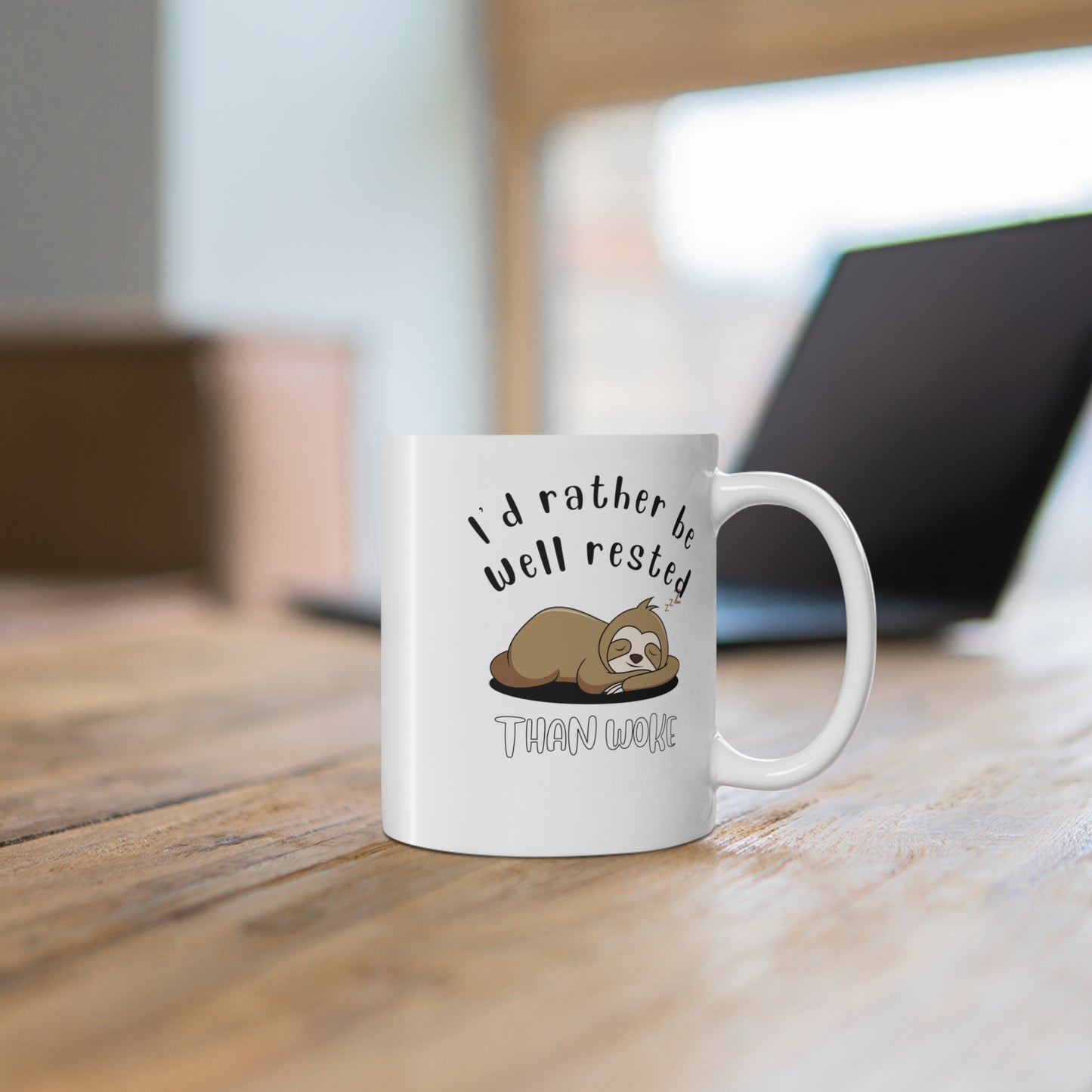 Well Rested Sloth Mug 11oz