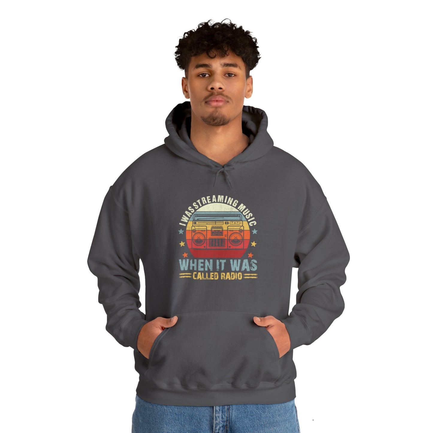 I was Streaming Music Unisex Hoodie