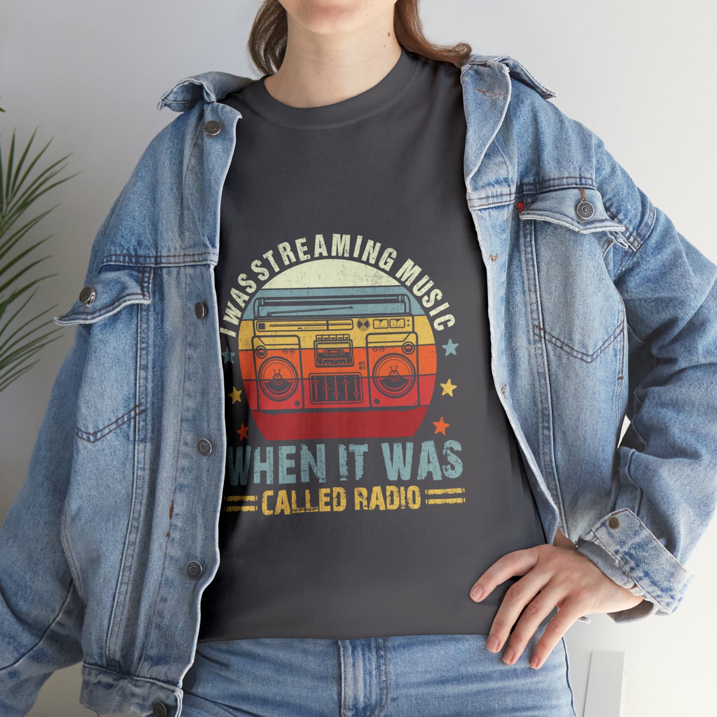 I was Streaming Music Unisex T-shirt