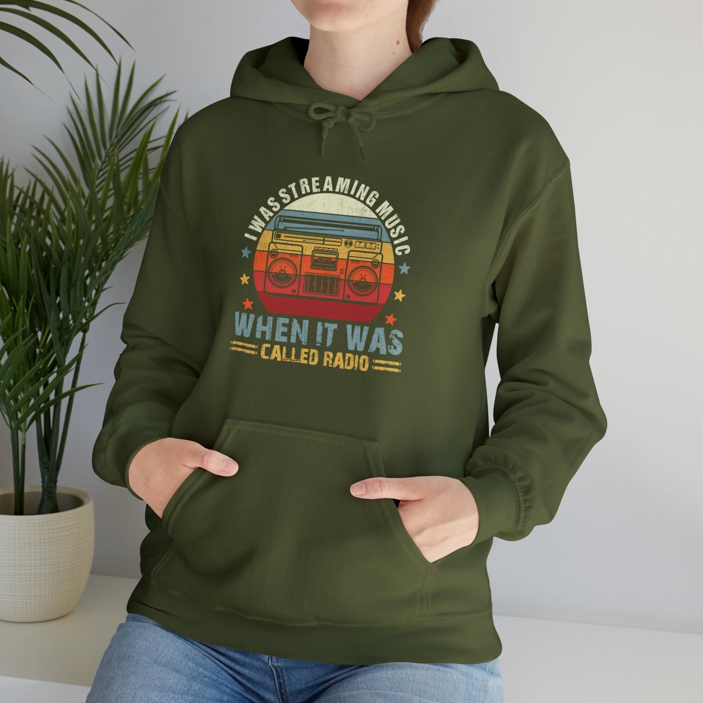 I was Streaming Music Unisex Hoodie