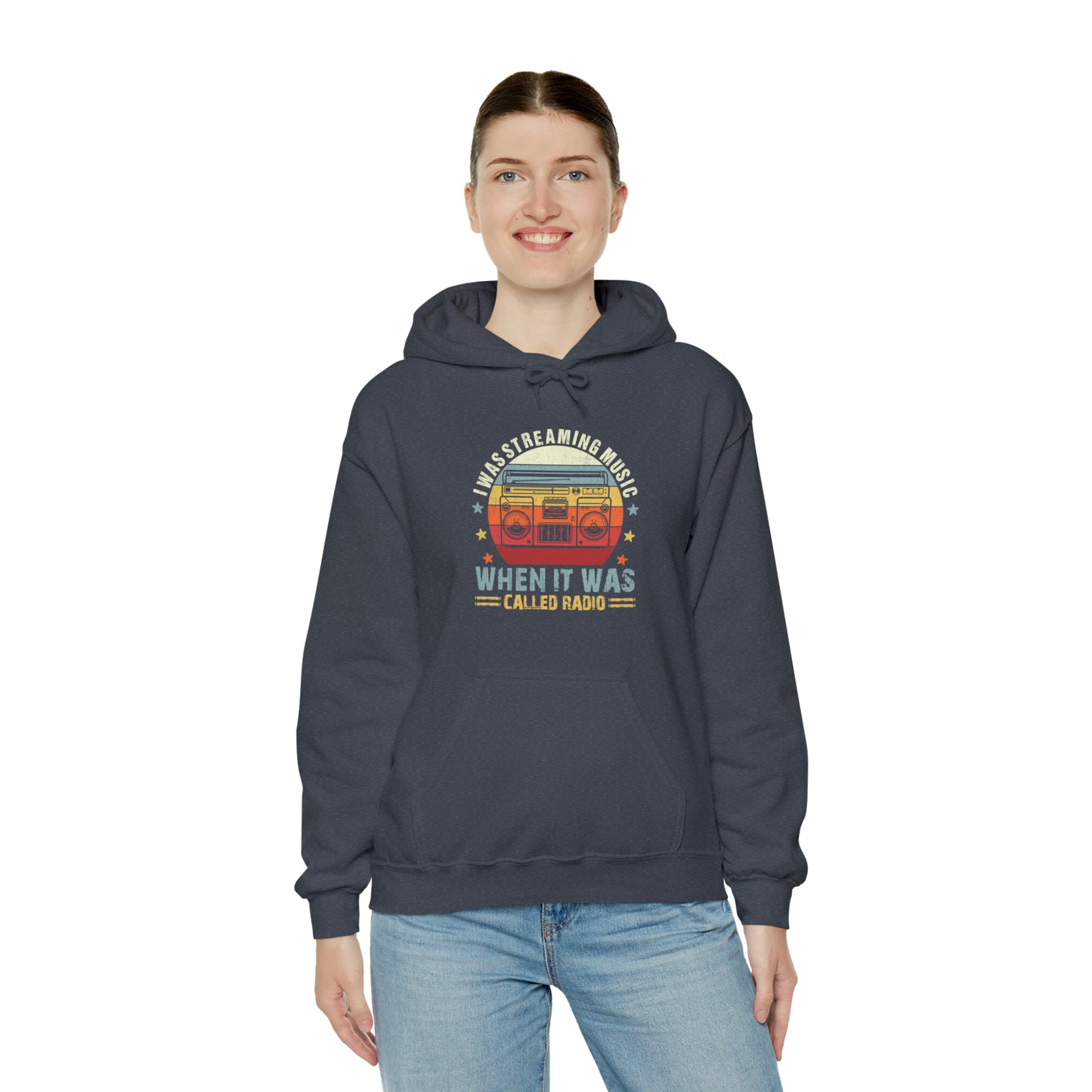 I was Streaming Music Unisex Hoodie