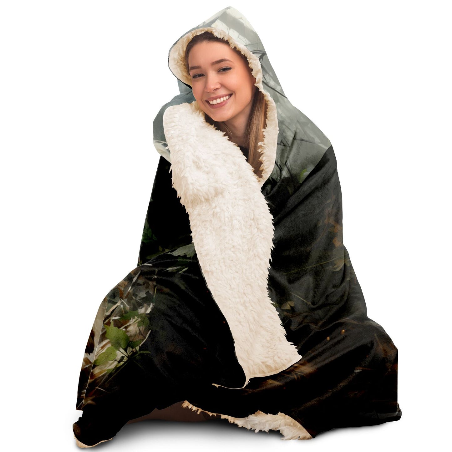 Wolf Hooded Blanket - FREE SHIPPING