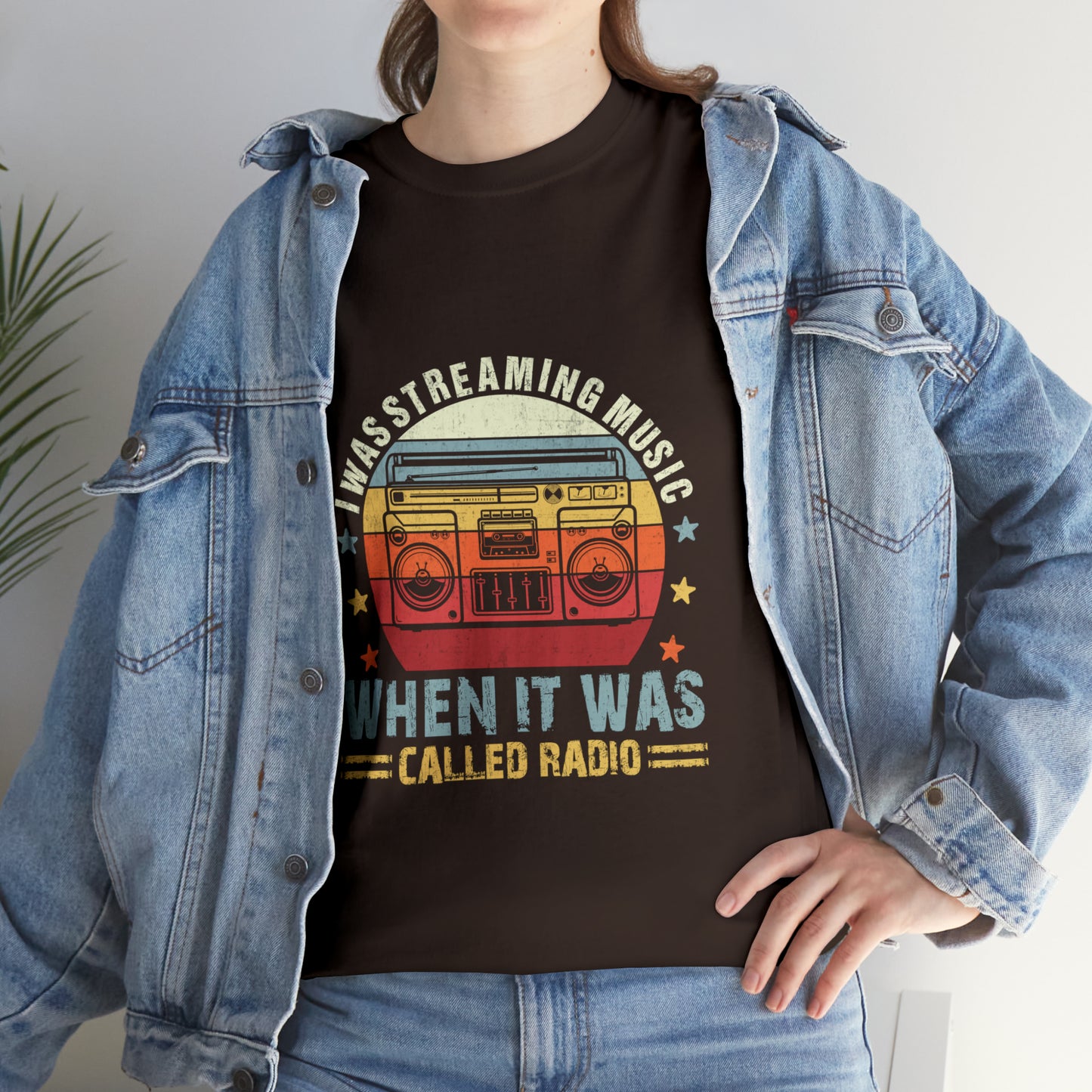 I was Streaming Music Unisex T-shirt