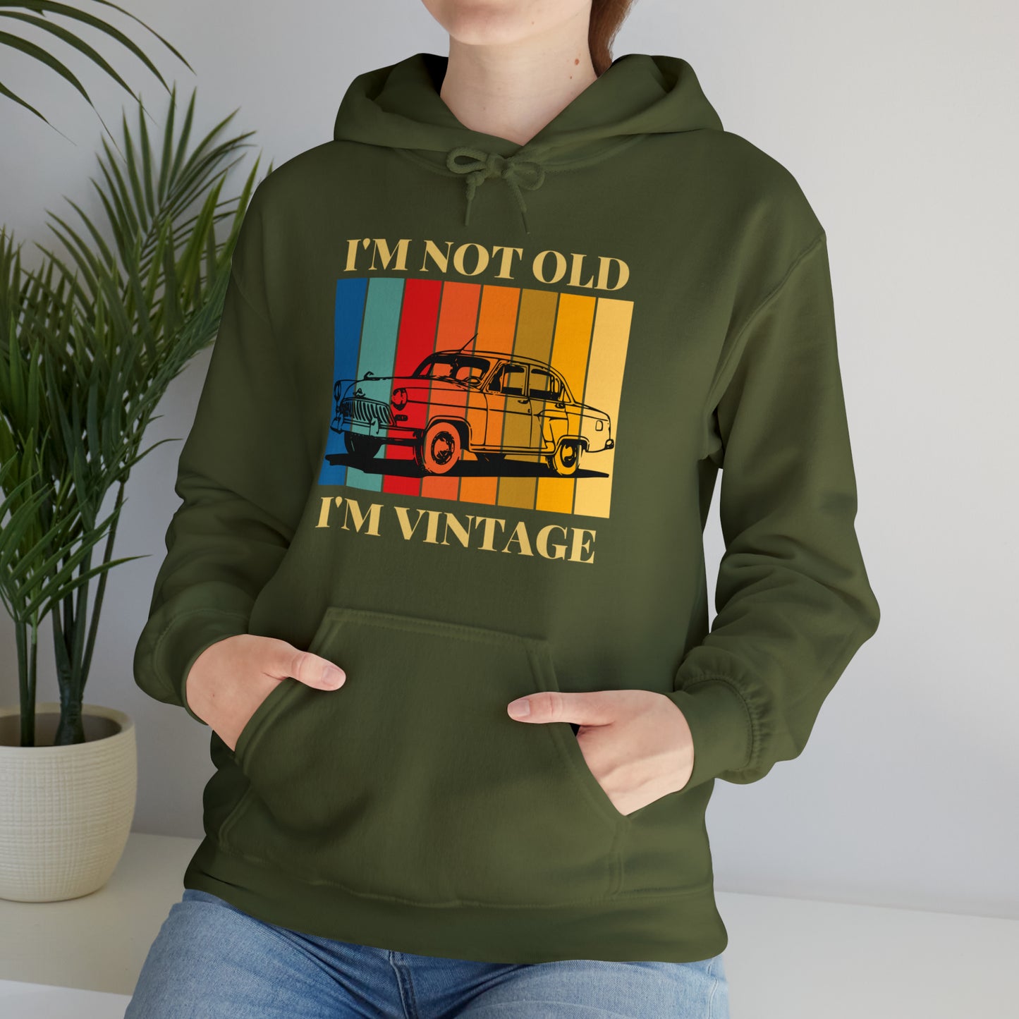 Not Old - Vintage Chevy Unisex Hoodie