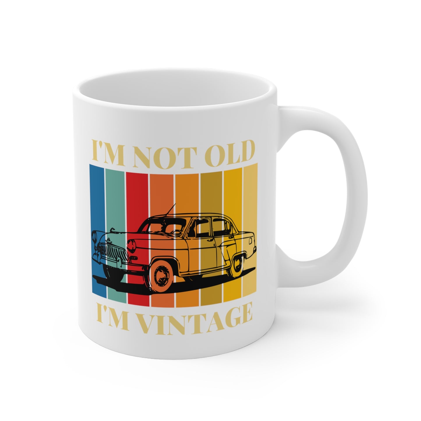 Not Old - Vintage Chevy Mug 11oz