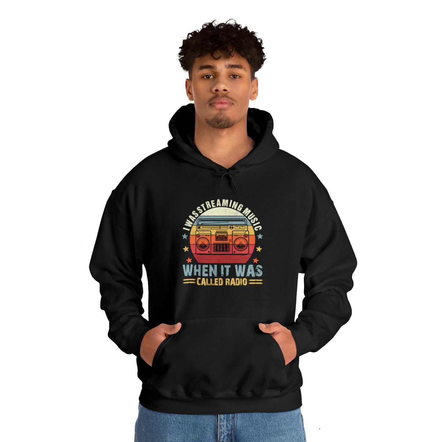 I was Streaming Music Unisex Hoodie