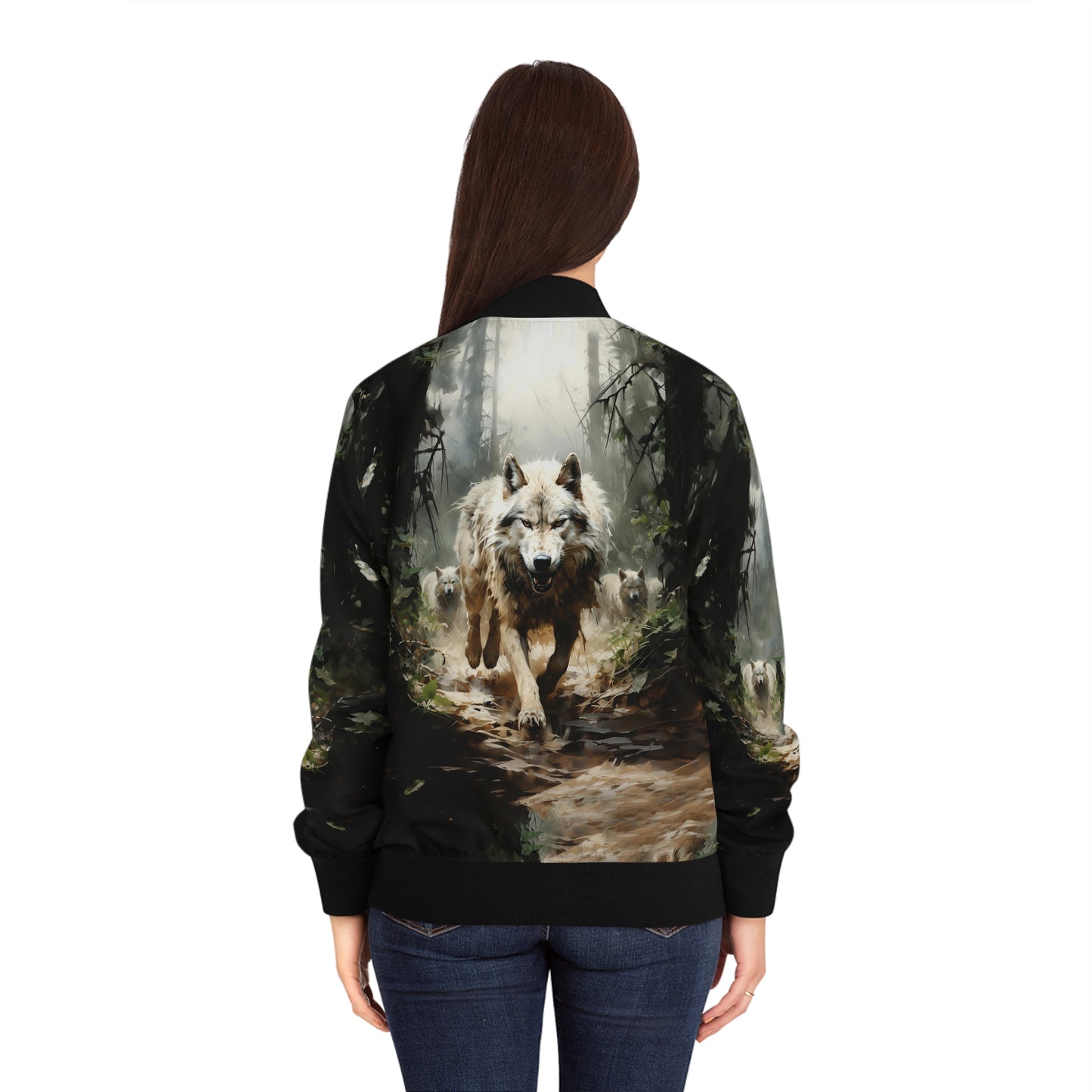 Women's Bomber Jacket (AOP)